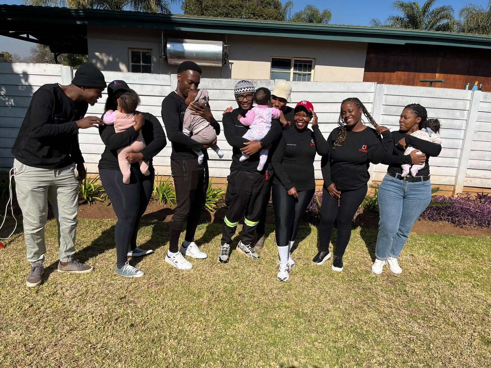 Joy all around: holding it down for the community